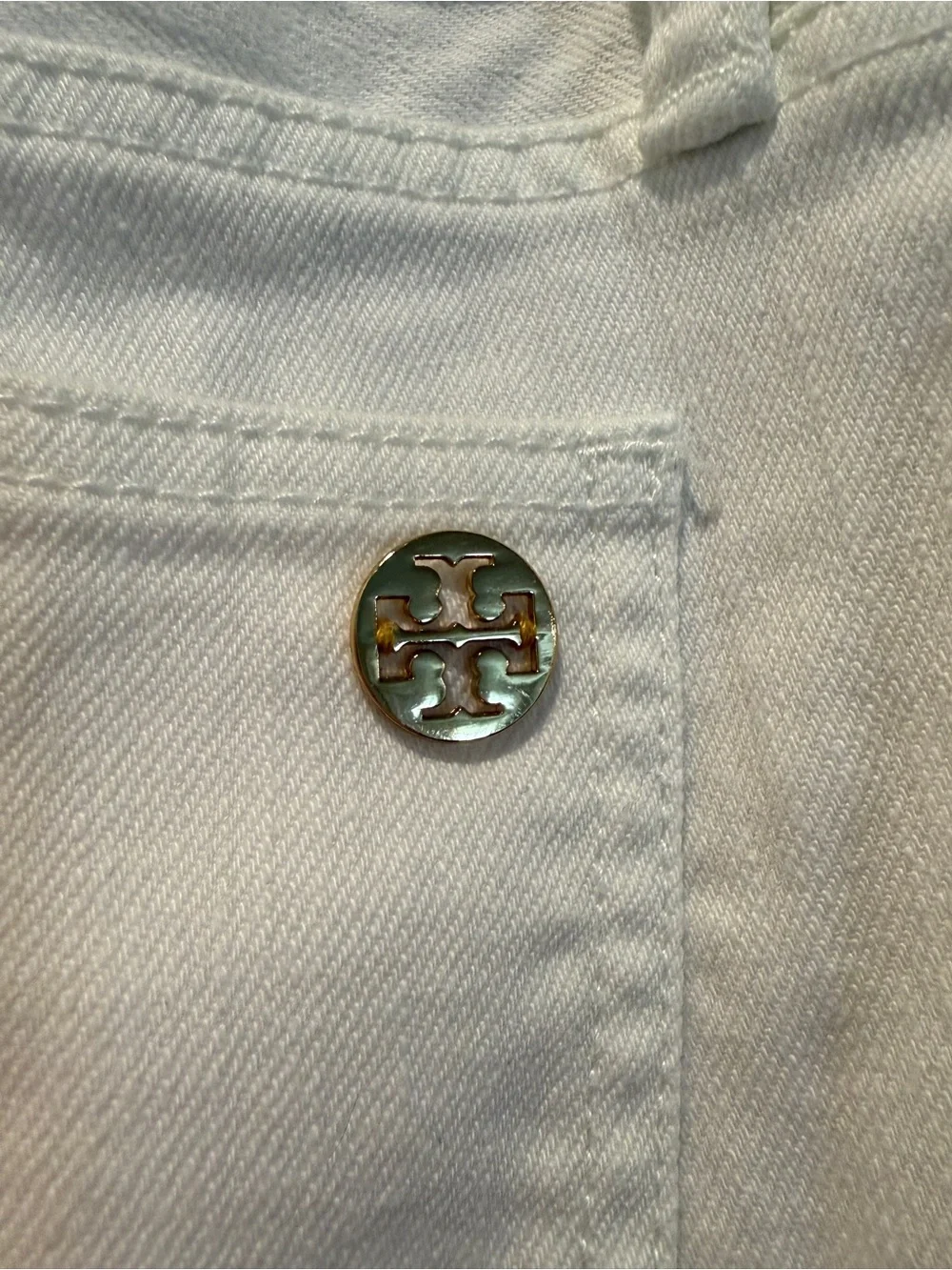 Tory Burch white slight